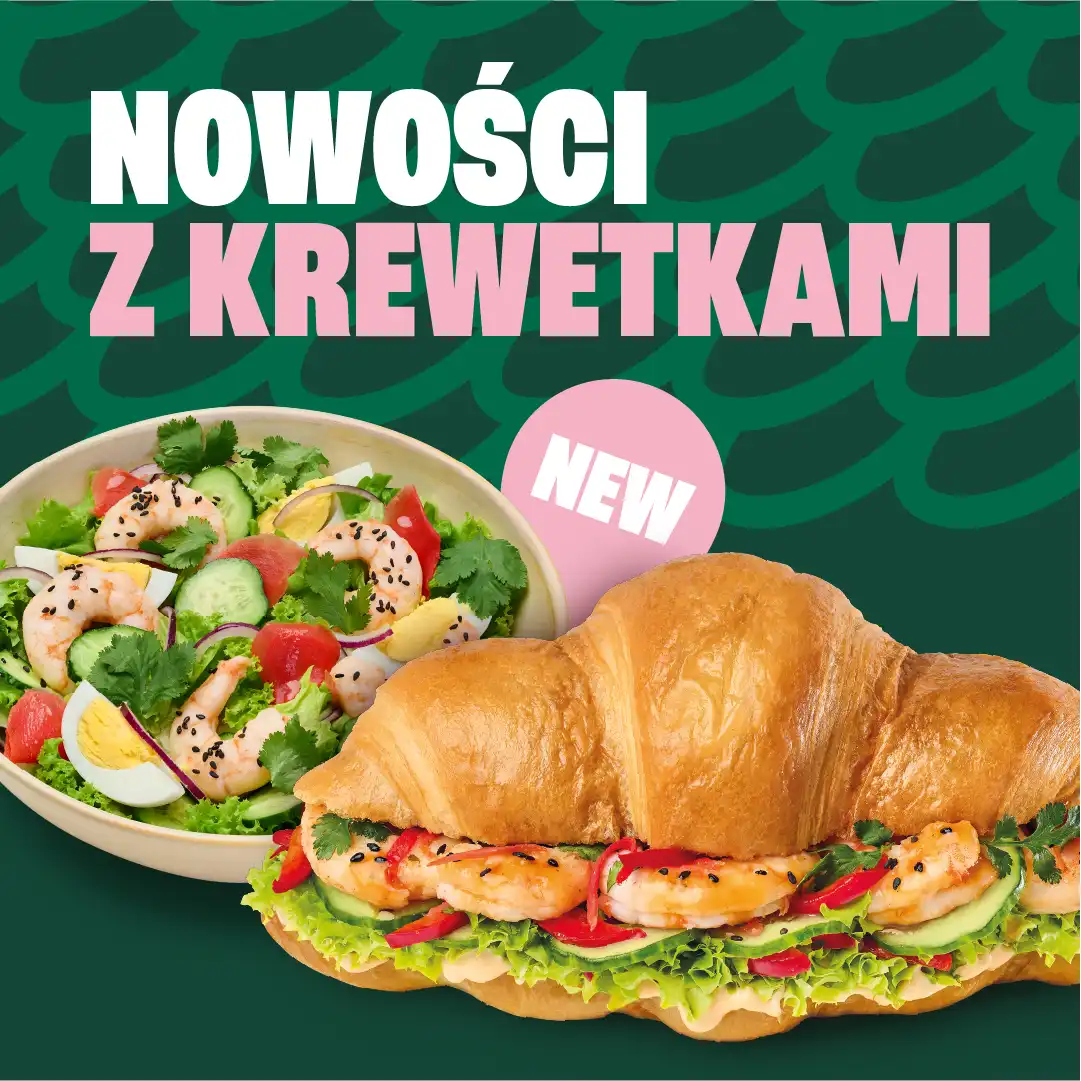 Nowości z krewetkami w azjatyckim stylu!