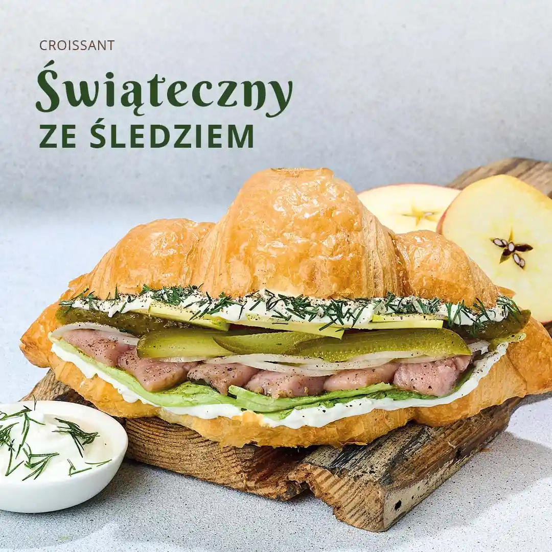 Smakowe odkrycie - Kruasan ze śledziem. Wyjątkowy smak, który zaskoczy Twoje kubki smakowe!