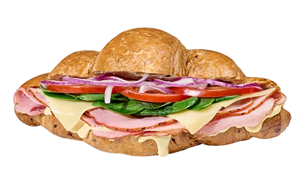 Alpine Ham & Cheese Croissant Sandwich