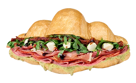 Italian Charcuterie Croissant Sandwich
